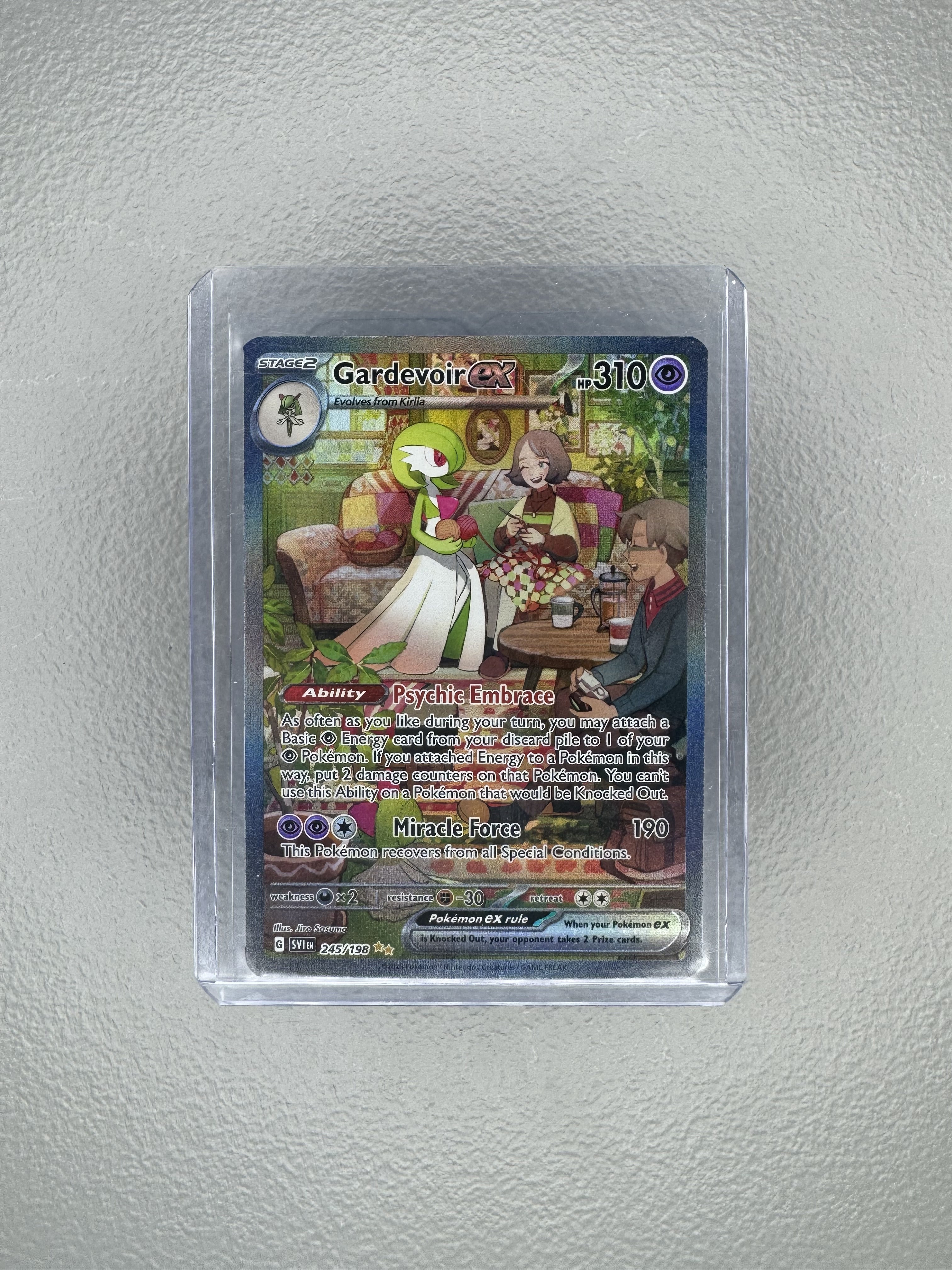 Gardevoir ex (Full Art Textured Holofoil) [SV01 #245/198]