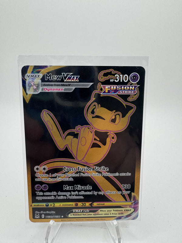 Mew VMAX (Black & Gold Etched Full Art Holofoil) [SWSH11 #TG30/TG30]