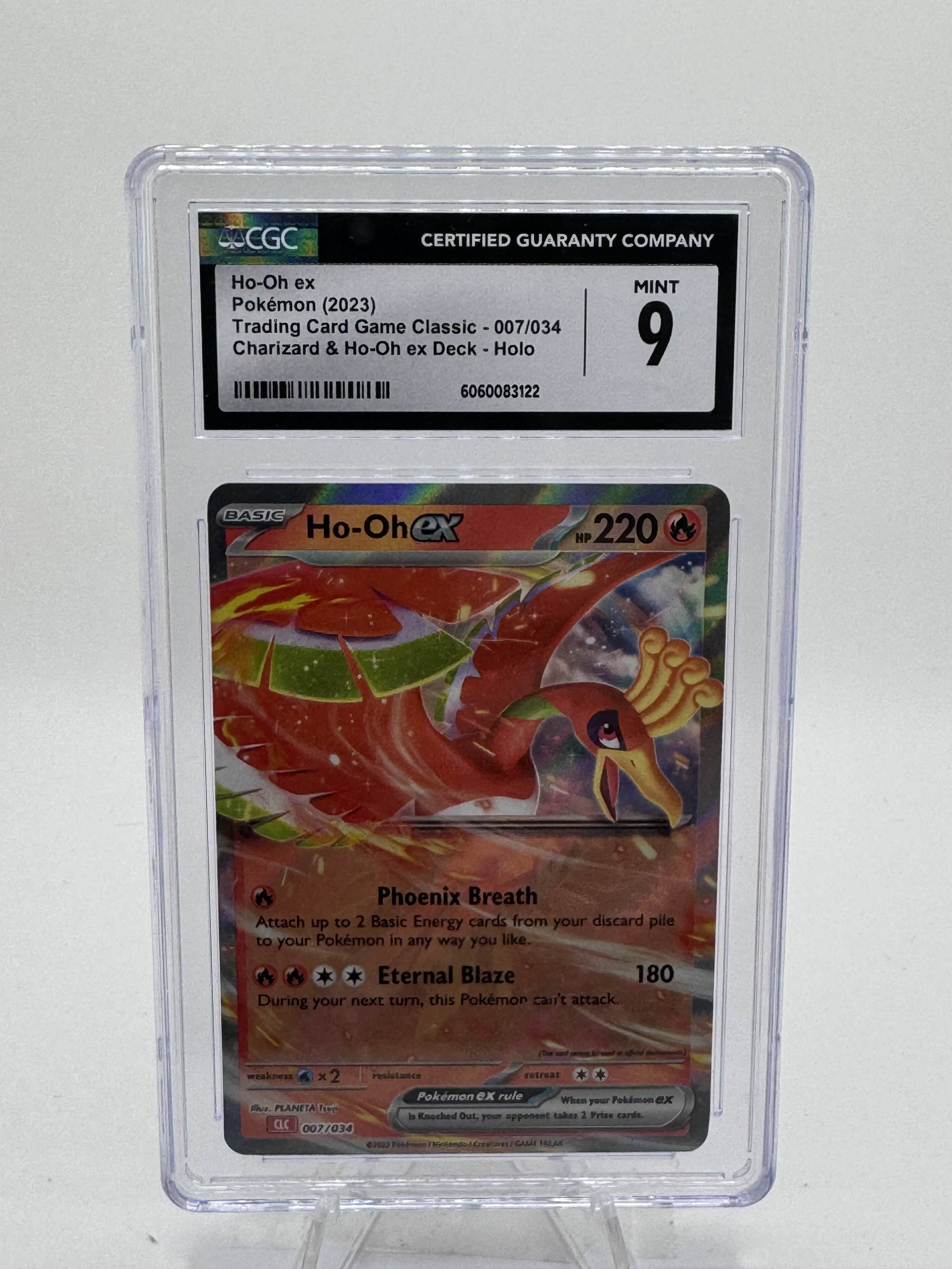 Ho-Oh ex (Classic Holofoil) — CGC 9 [CLC #007/034]