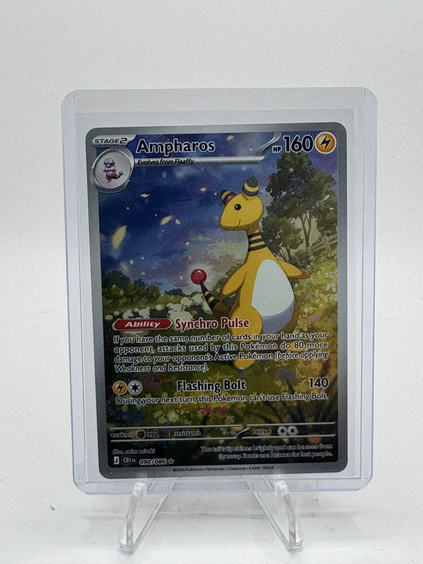 Ampharos (Full Art Holofoil) [CRZ #090/086]