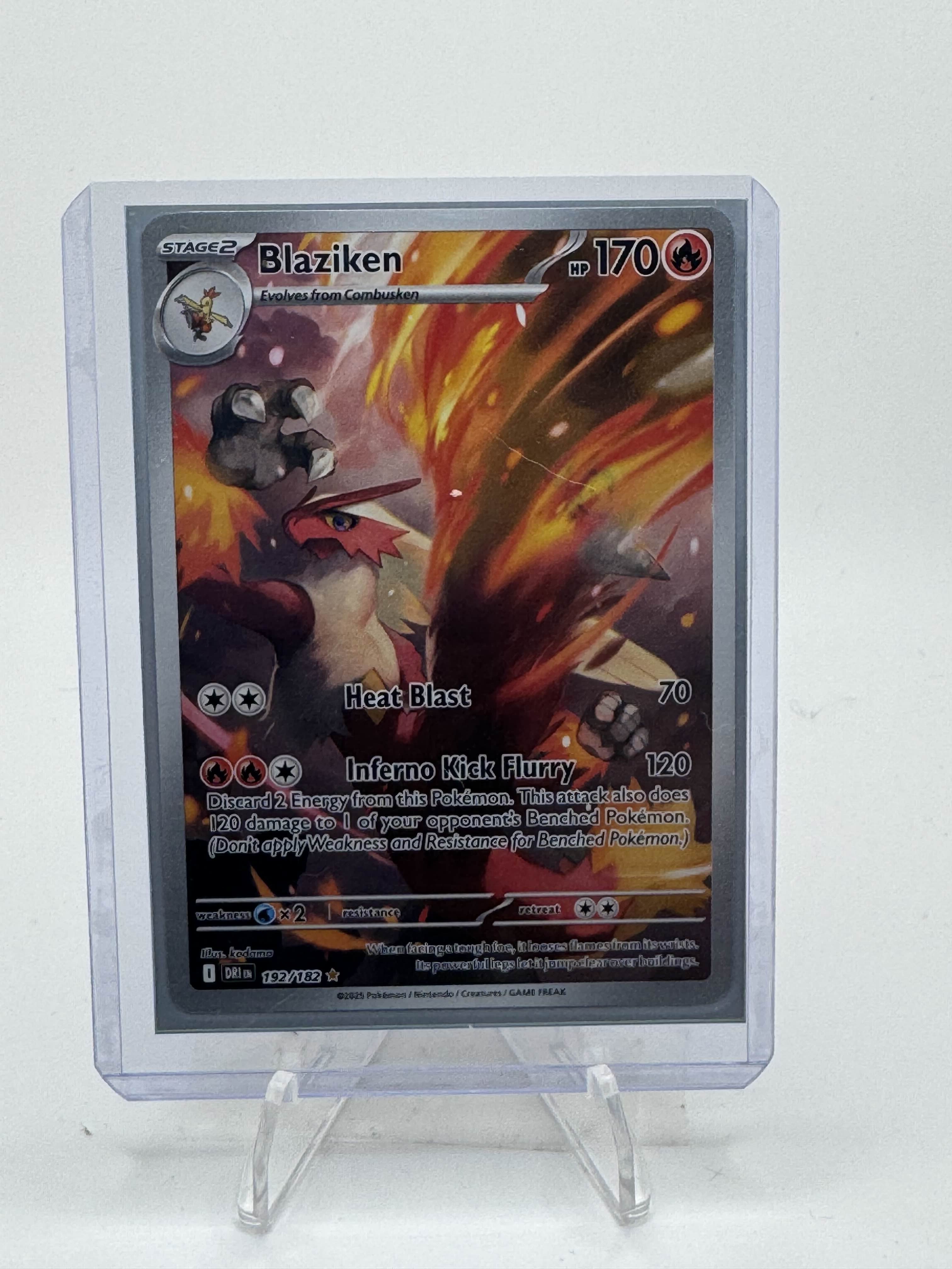 Blaziken (Full Art Holofoil) [DRI #192/182]