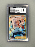 Professor Burnet (Textured Holofoil) — CGC Mint 9 [Sword & Shield: Silver Tempest Trainer Gallery #TG26/TG30]