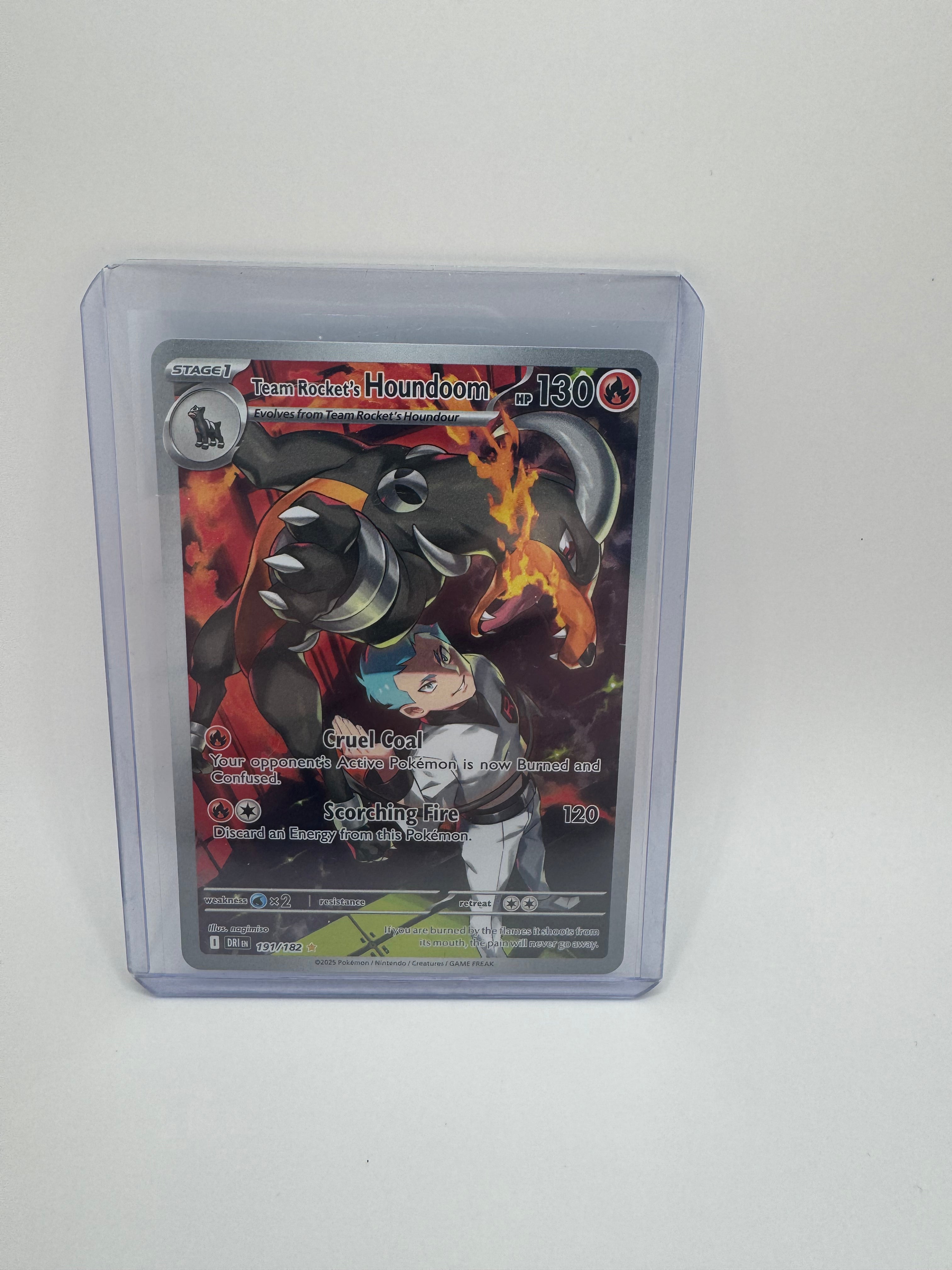 Team Rocket's Houndoom - 191/182 - SV10: Destined Rivals (DRI) - Illustration Rare