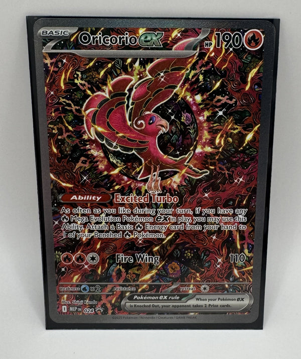Oricorio ex 024 - Mega Evolution Black Star Promo - Ultra-Premium Collection - MINT