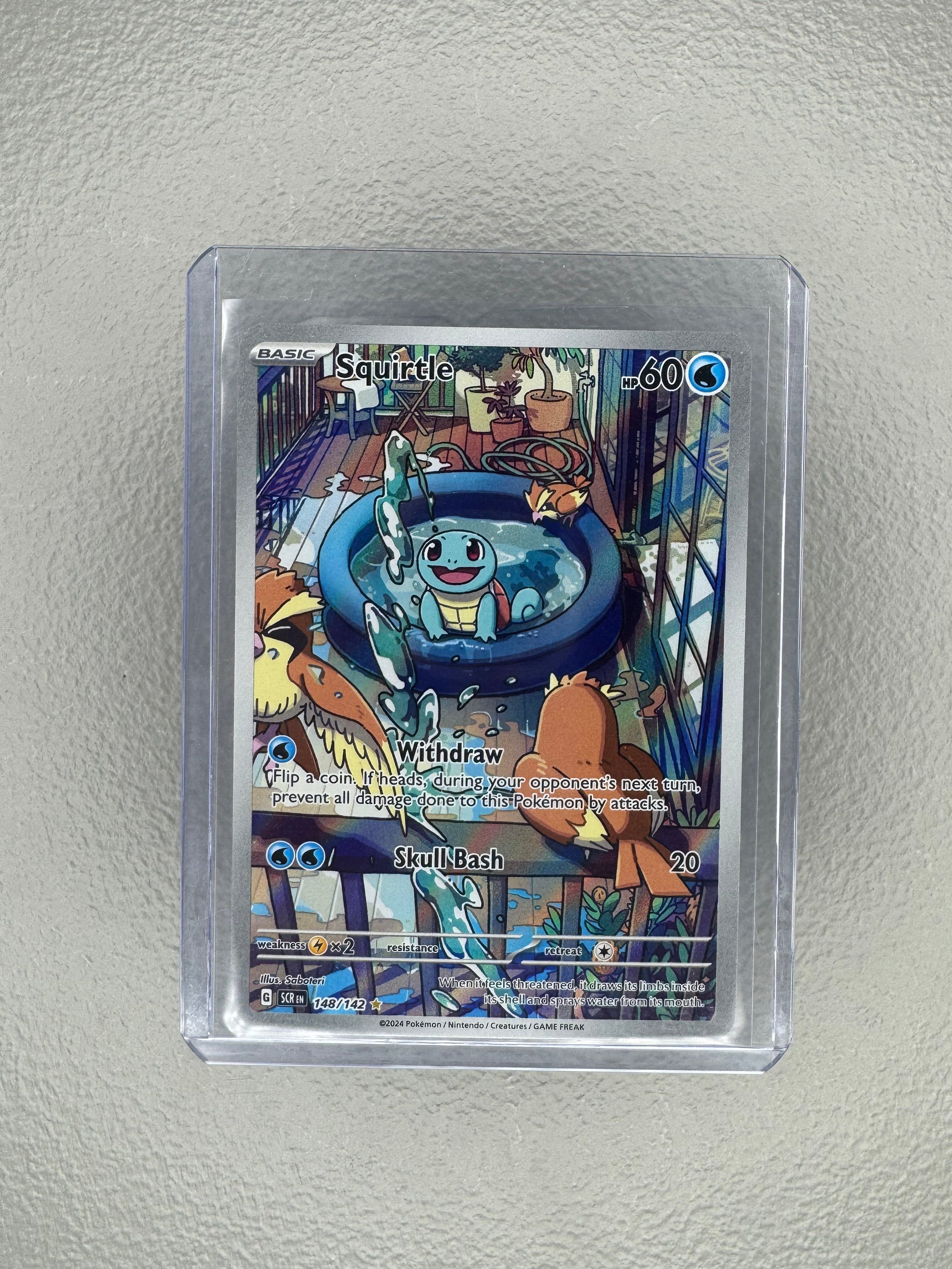 Squirtle (Full Art Holofoil) [Stellar Crown #148/142]