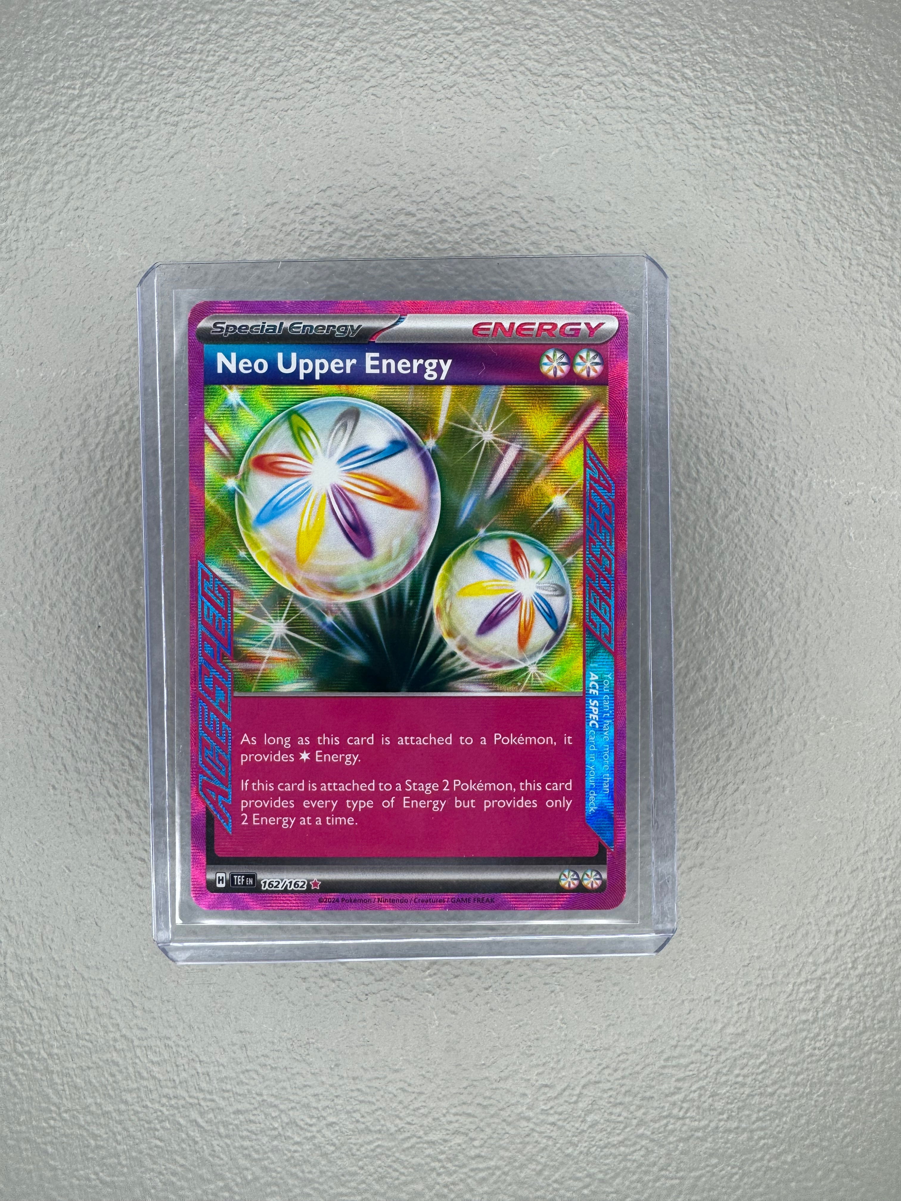 Neo Upper Energy (Full Art Foil) [Temporal Forces #162/162]